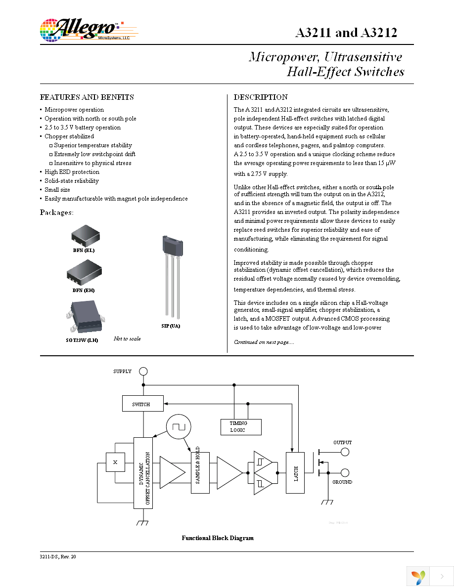 A3212ELHLT-T Page 1