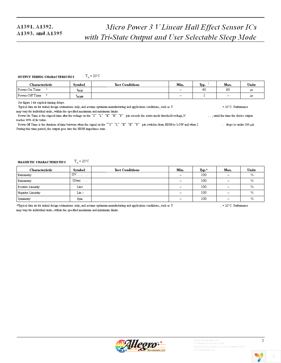 A1392SEHLT-T Page 5