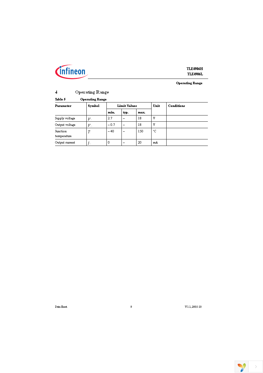 TLE4906L Page 9