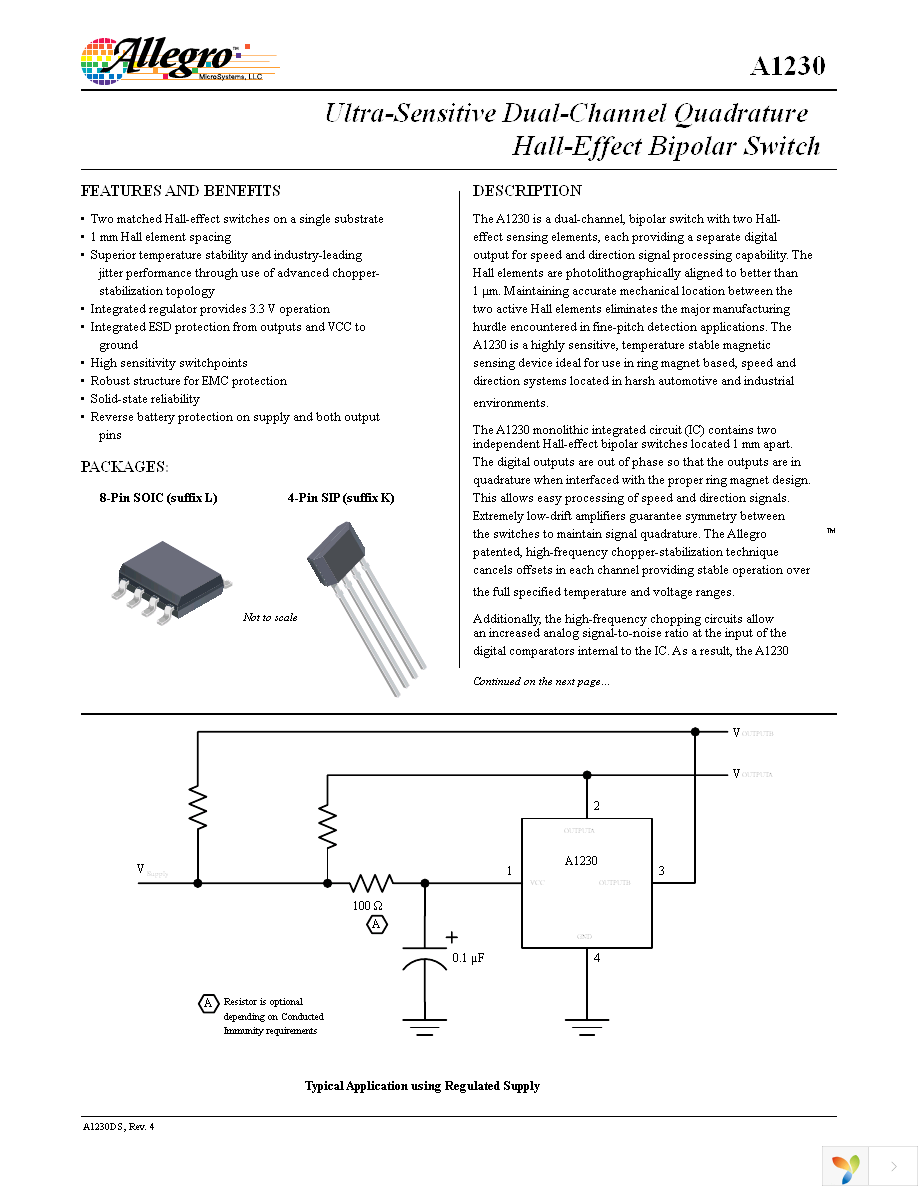 A1230LLTR-T Page 1