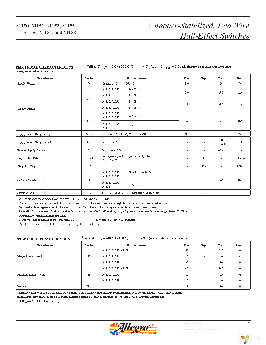 A1152LLHLT-T Page 3