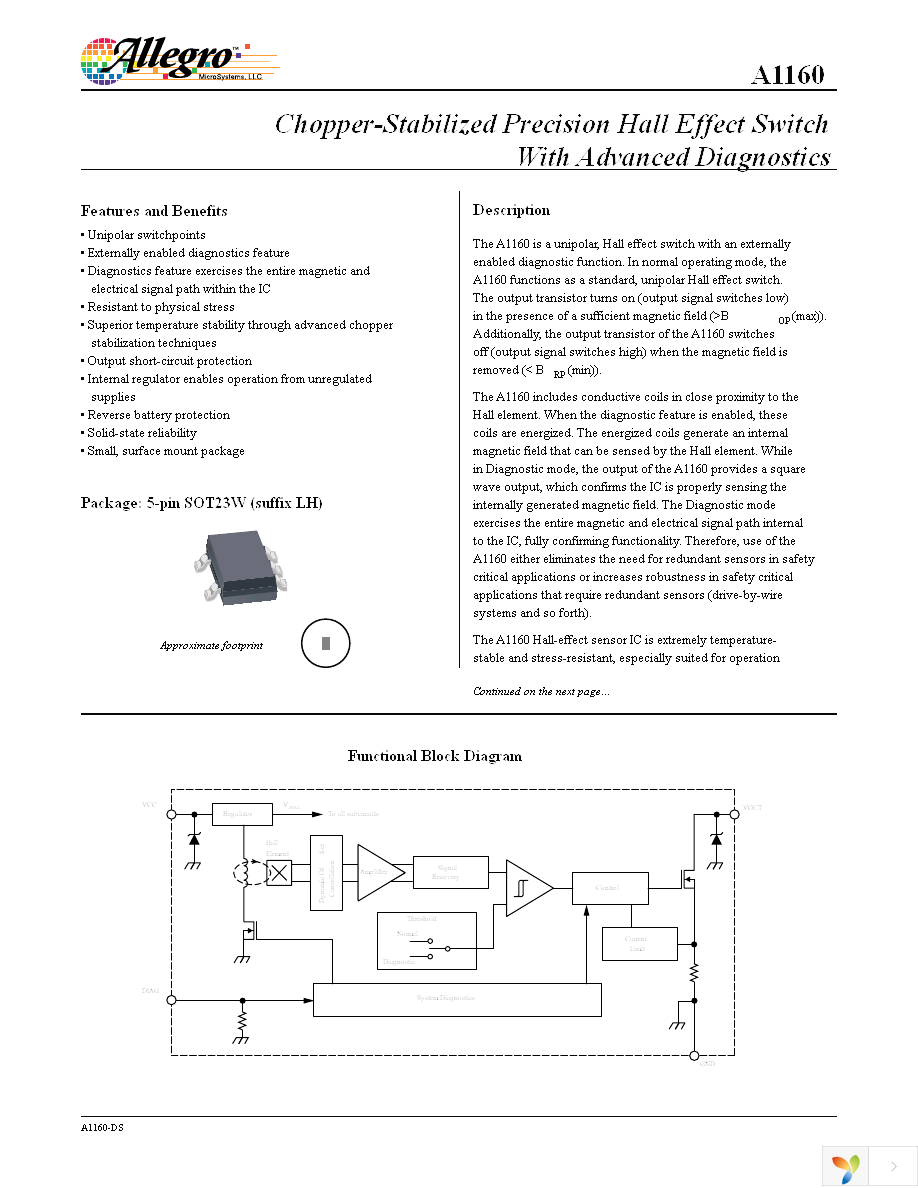 A1160LLHLT-T Page 1