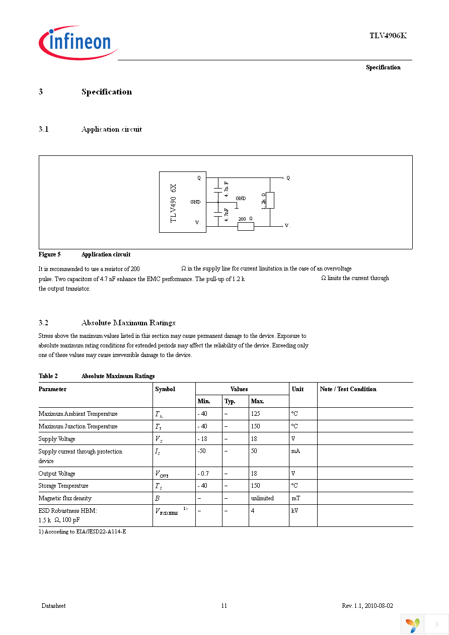 TLV4906K Page 11