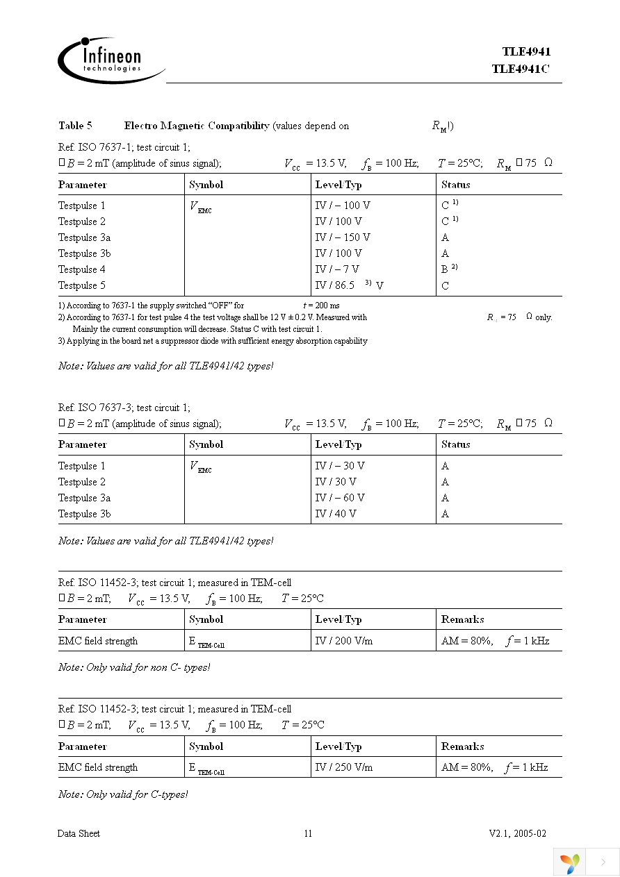 TLE4941C Page 11