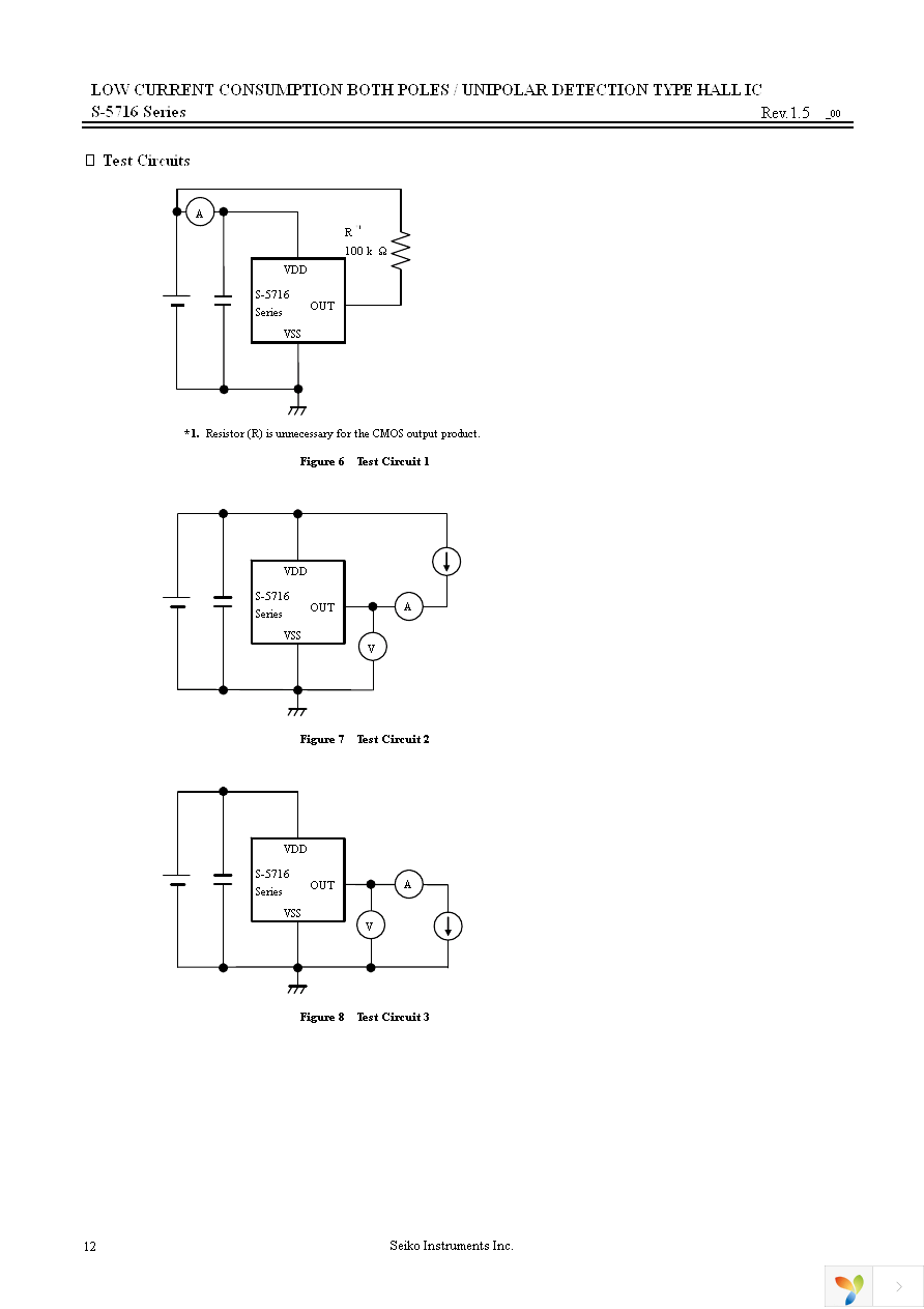 S-5716ACDL2-M3T1U Page 12