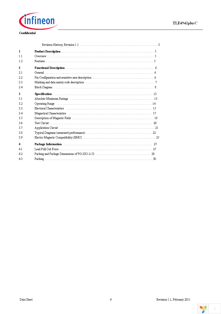 TLE4941PLUSC Page 4