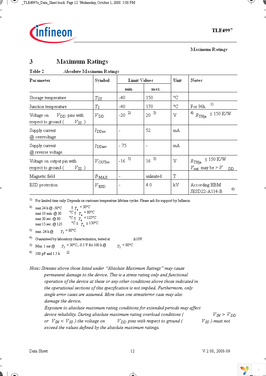 TLE4997E2 Page 12