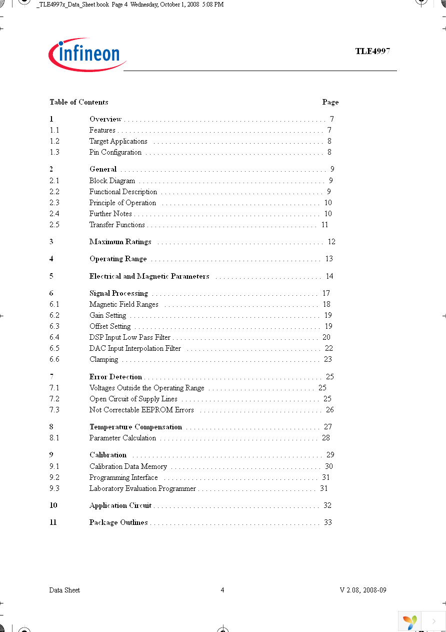 TLE4997E2 Page 4