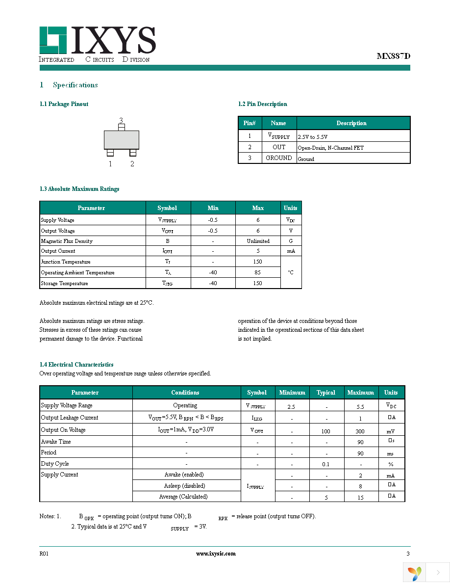 MX887DHTTR Page 3