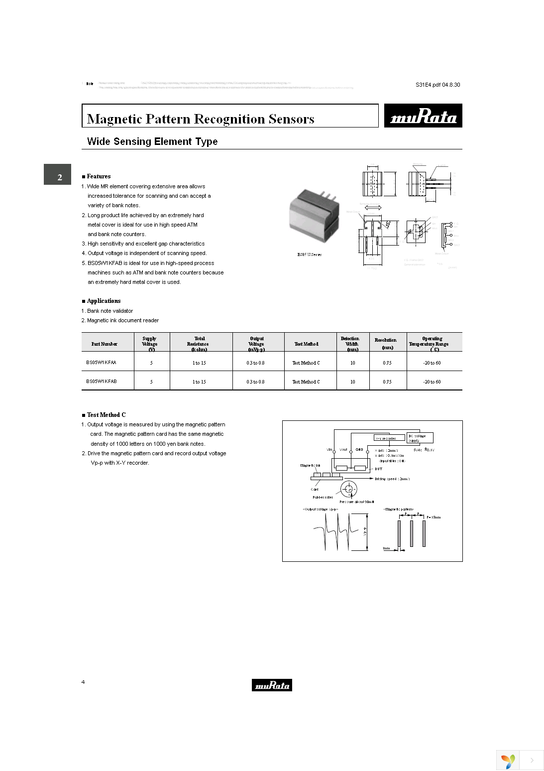 BS05N1HFAA Page 4