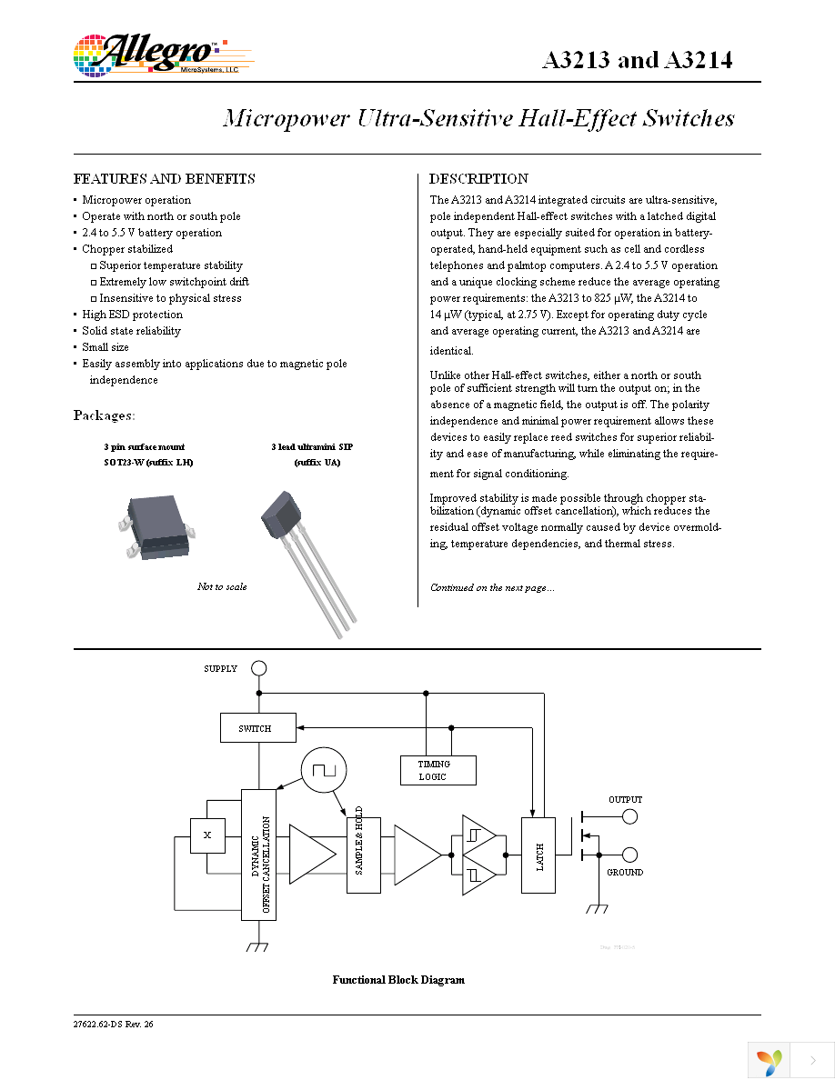 A3213ELHLX-T Page 1