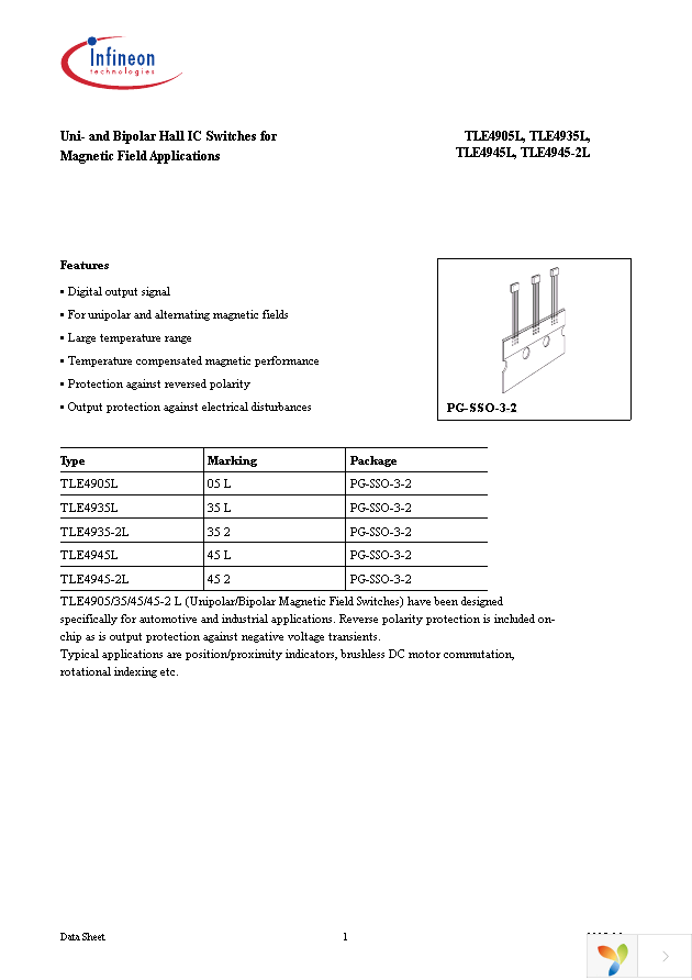 TLE4905L Page 3