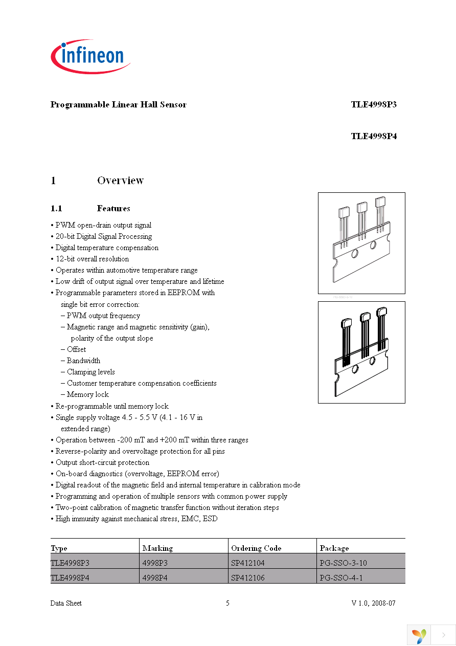 TLE4998P4 Page 5