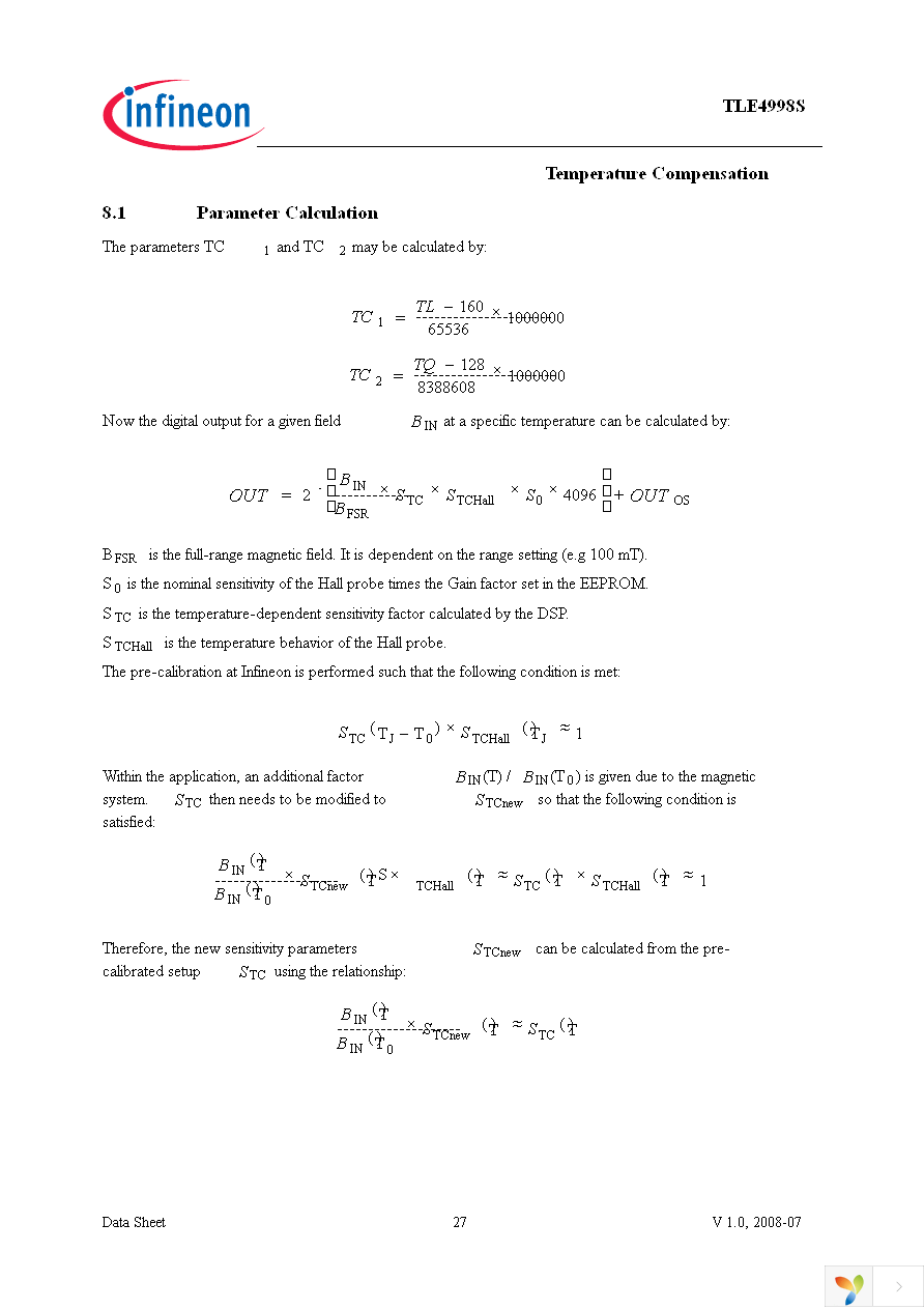 TLE4998S3 Page 27