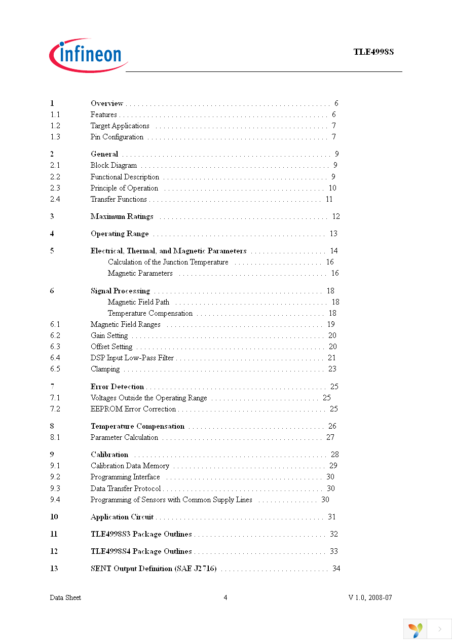 TLE4998S3 Page 4