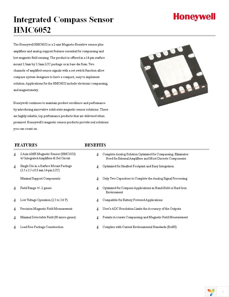 HMC6052 Page 1