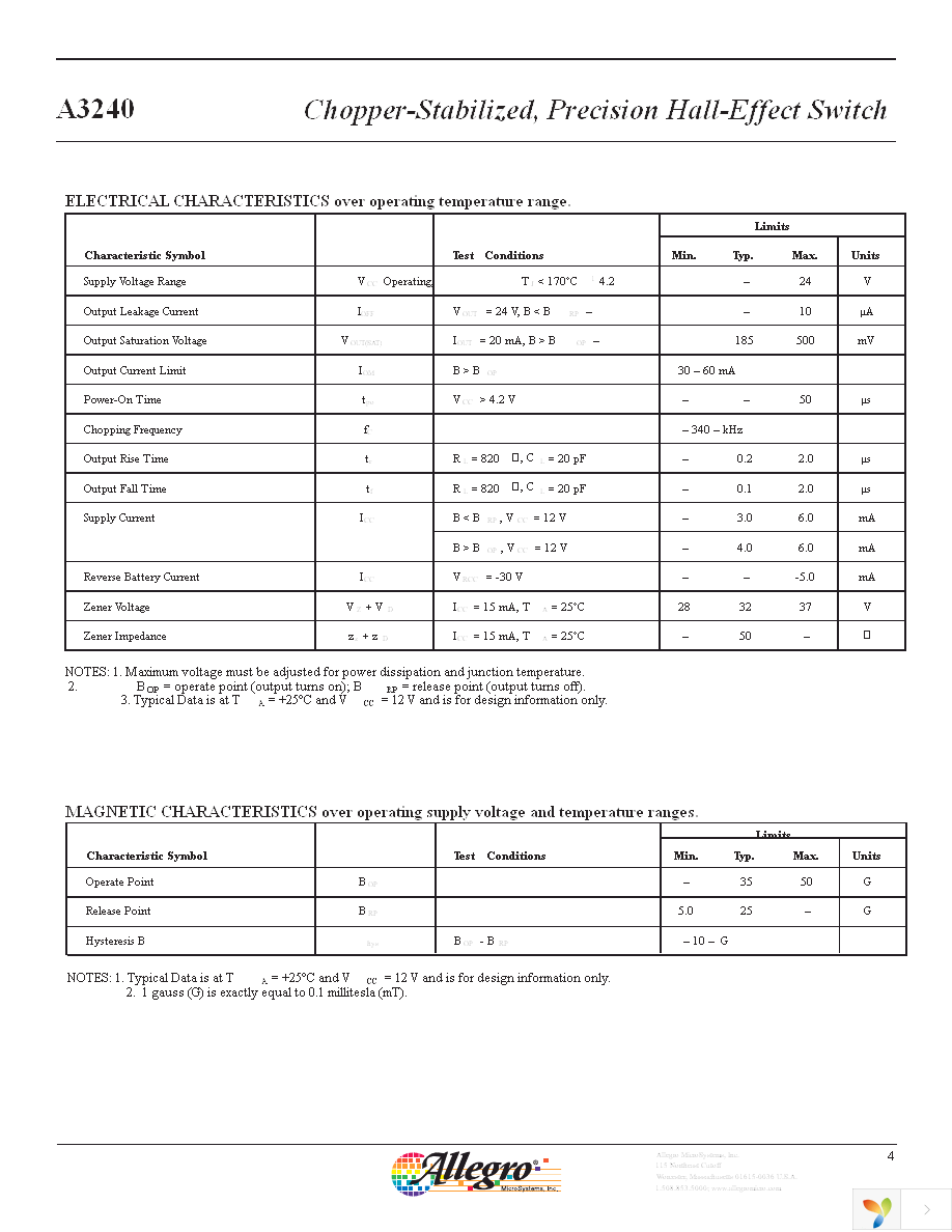 A3240ELTTR Page 5