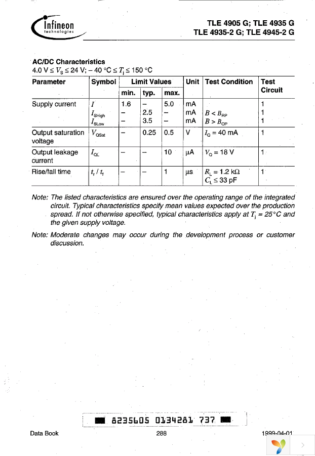 TLE4905G Page 7