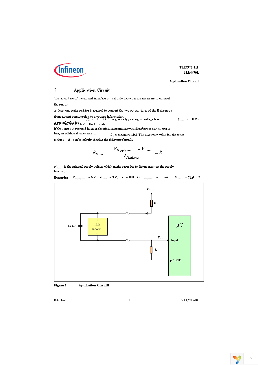 TLE4976-1H Page 13