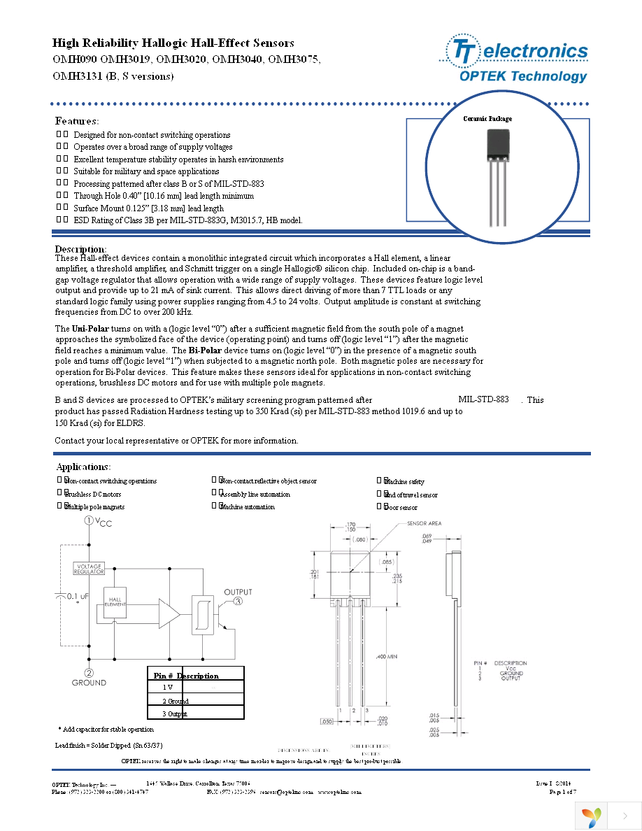 OMH3131B Page 1