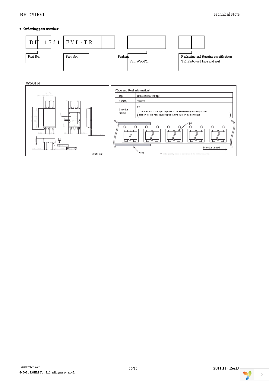 BH1751FVI-TR Page 16