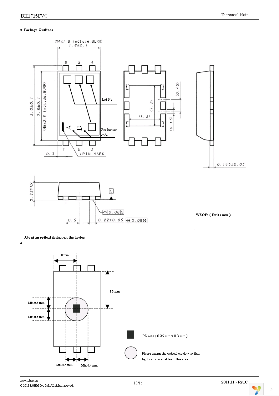 BH1715FVC-TR Page 13