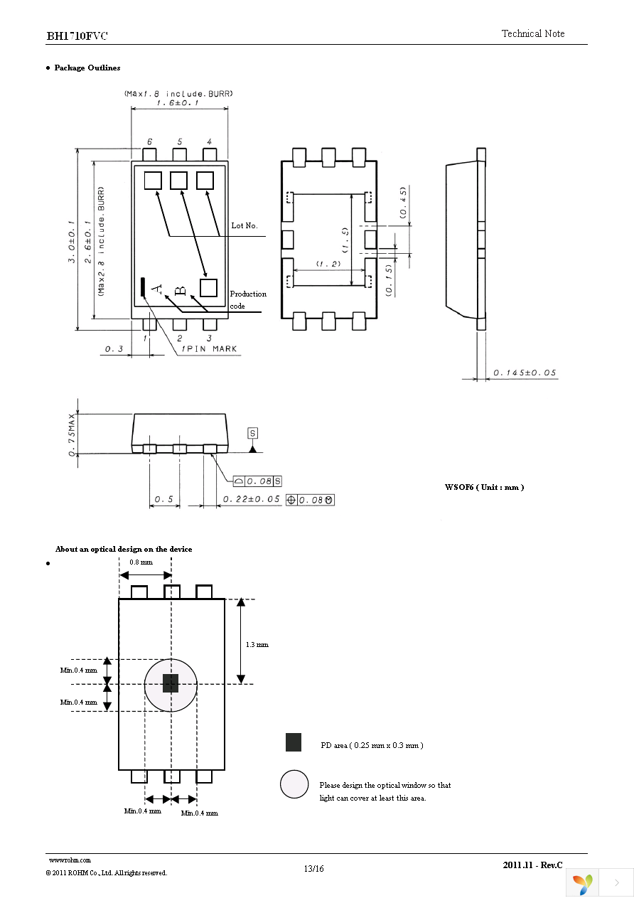 BH1710FVC-TR Page 13