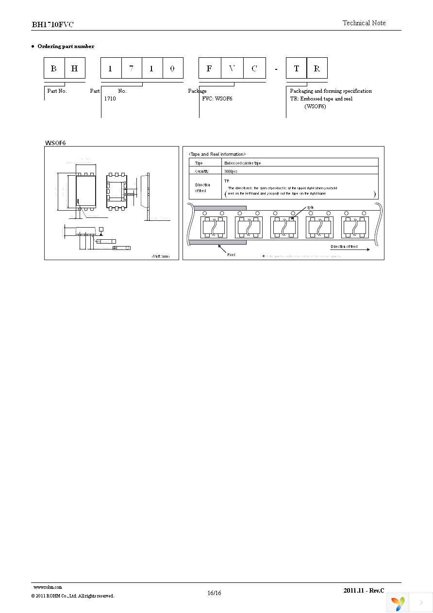 BH1710FVC-TR Page 16