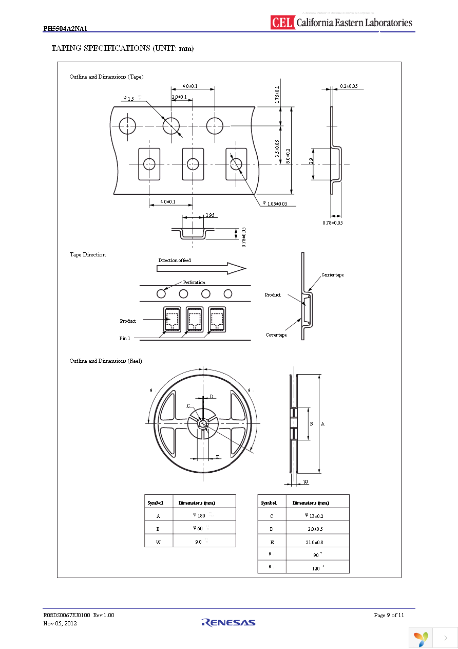 PH5504A2NA1-E4-Y-A Page 9