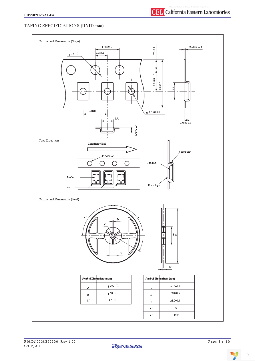 PH5502B2NA1-E4-Y-A Page 8