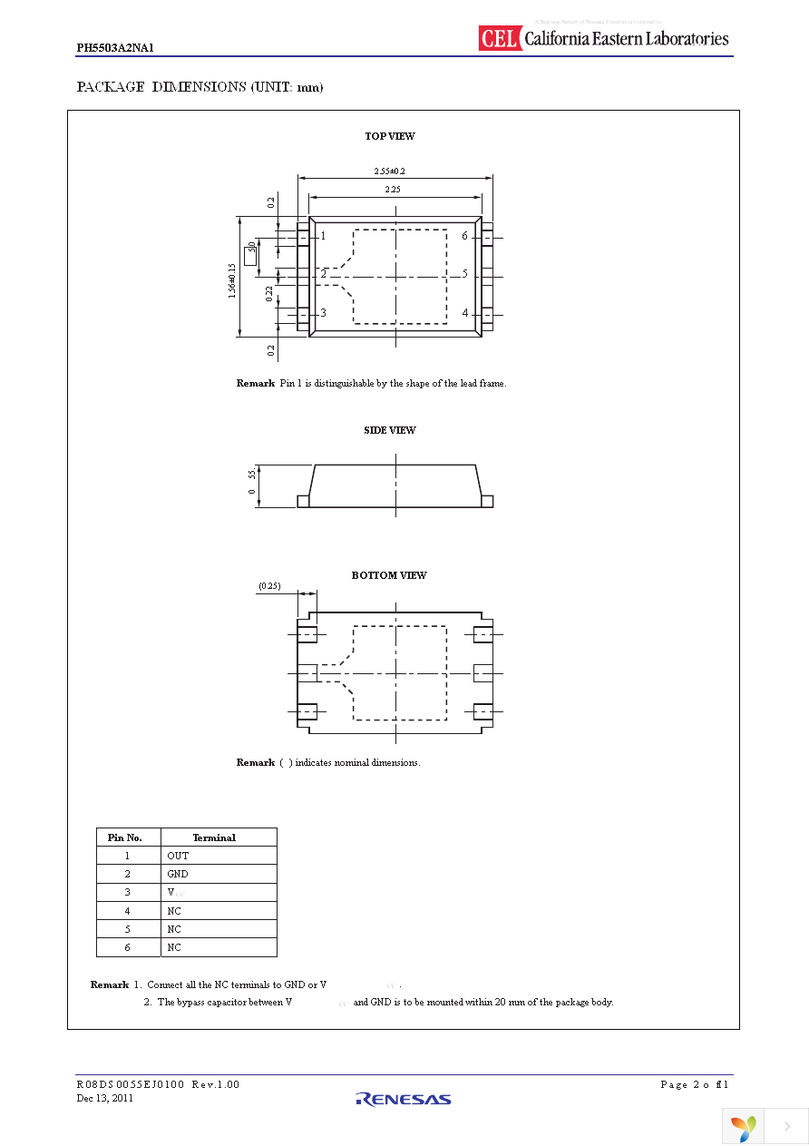 PH5503A2NA1-E4-Y-A Page 2