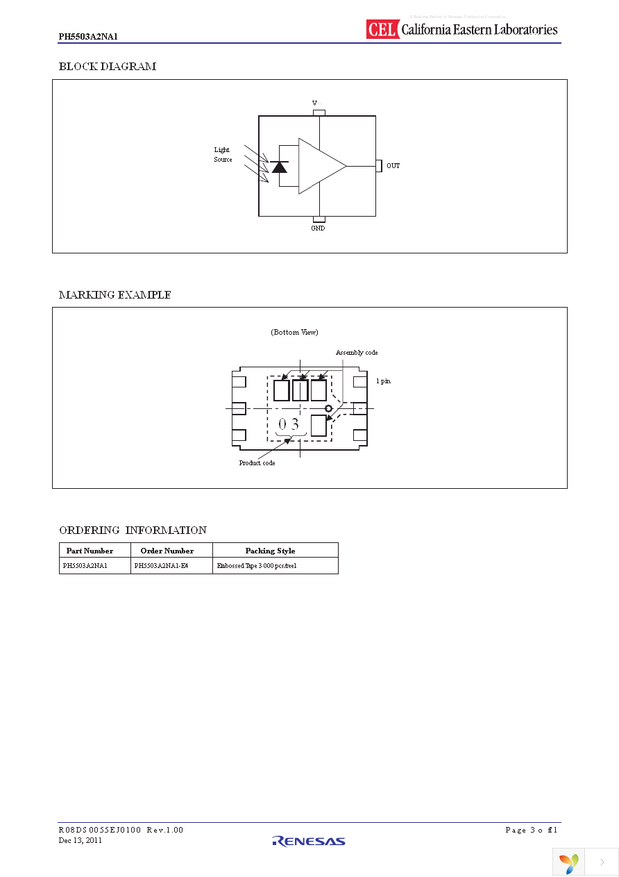 PH5503A2NA1-E4-Y-A Page 3