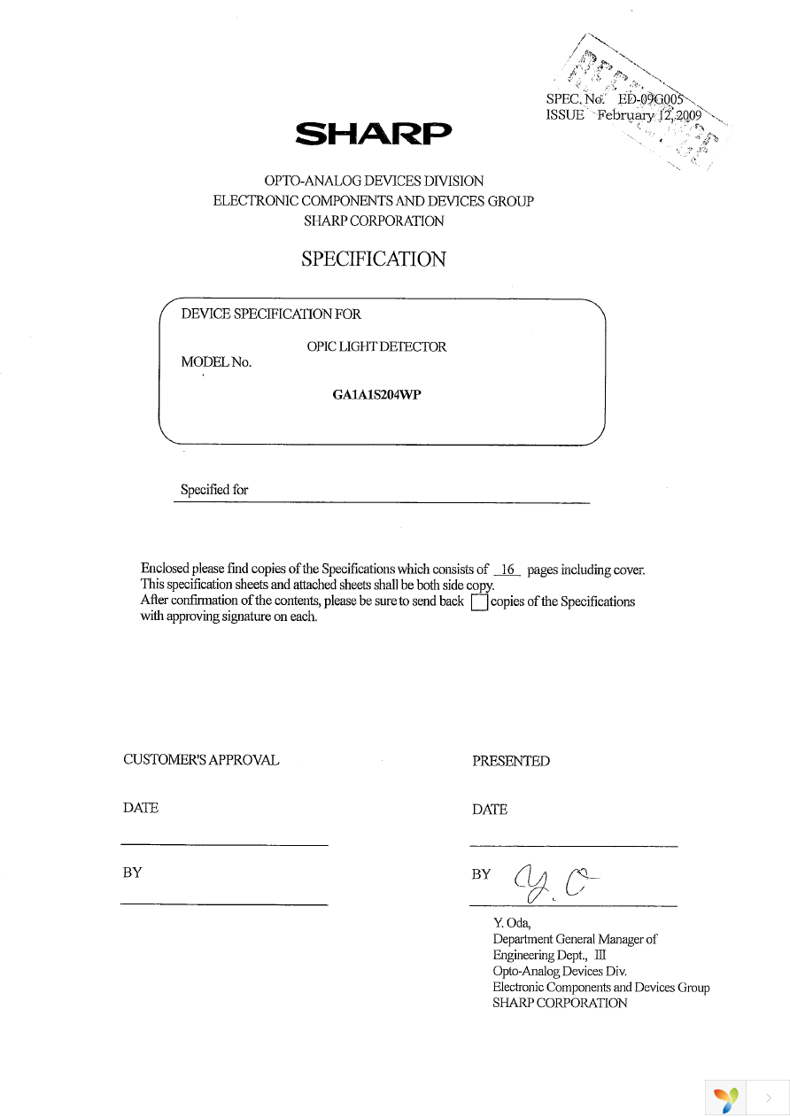 GA1A1S204WP Page 2