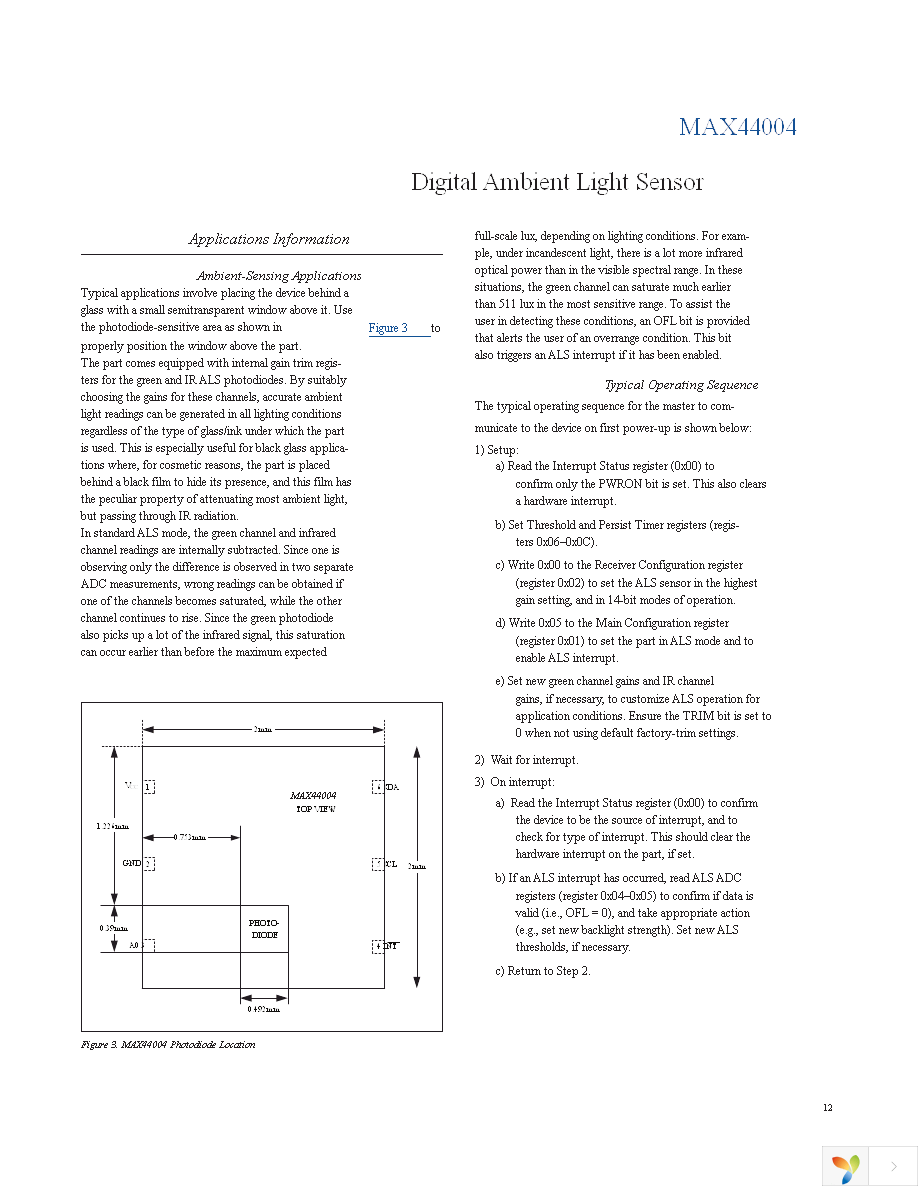 MAX44004GDT+T Page 12