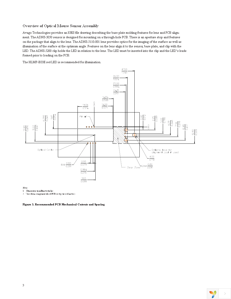 ADNS-3050 Page 3