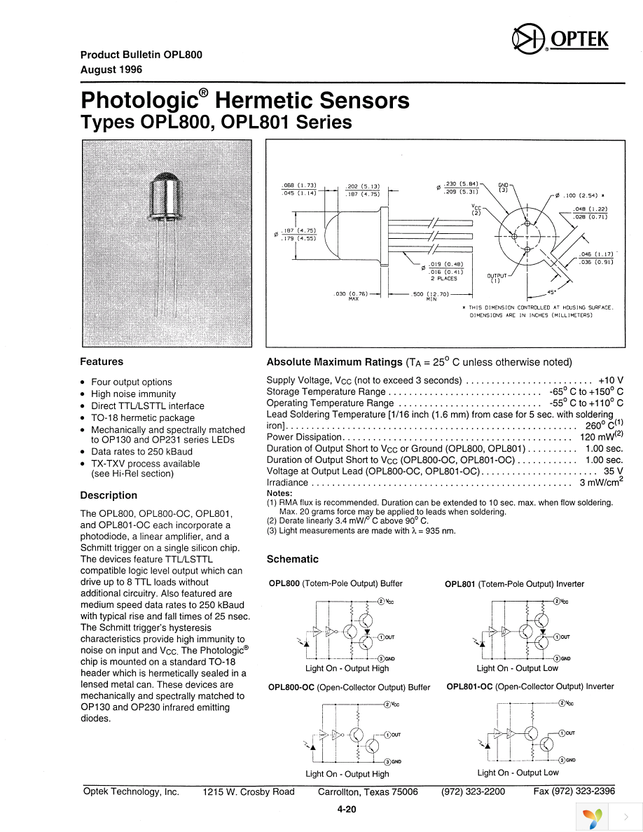 OPL800 Page 1