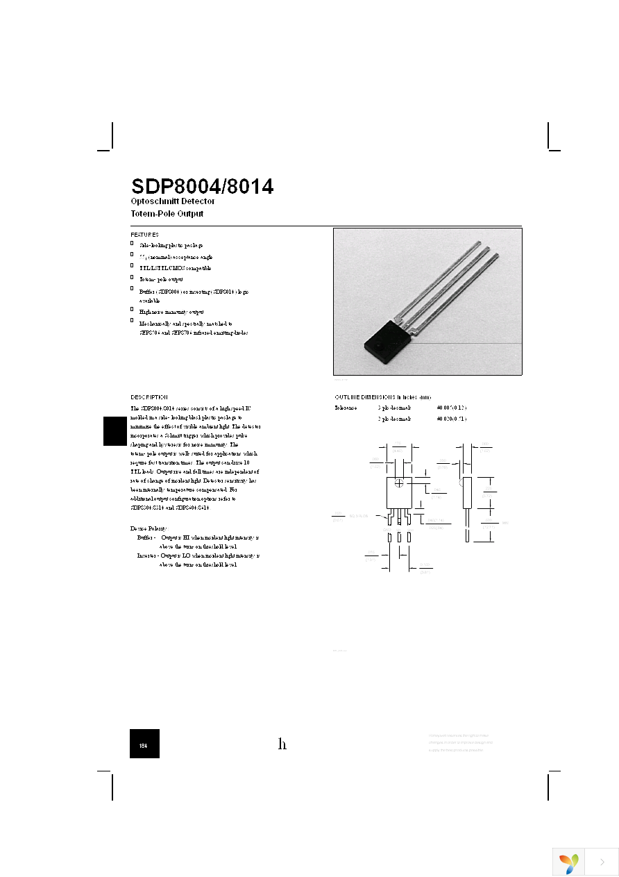 SDP8004-301 Page 1