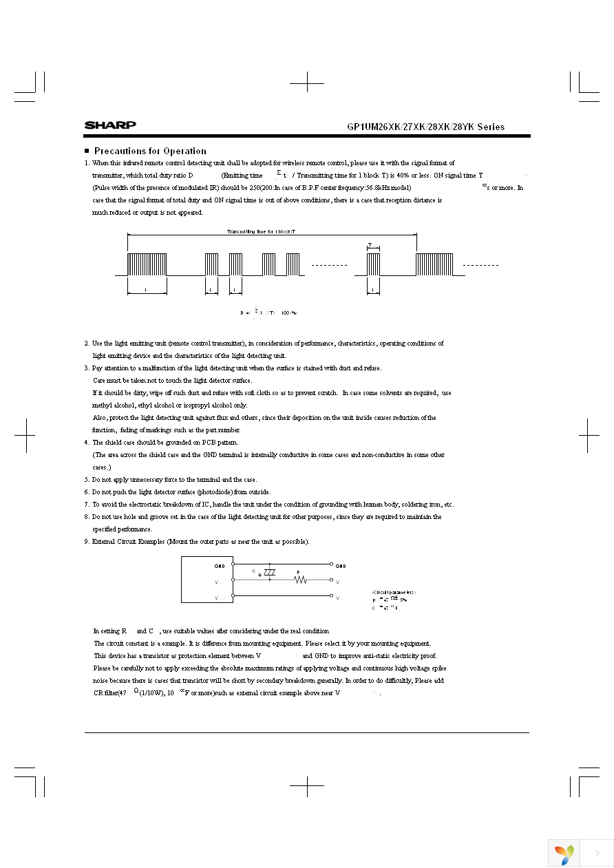 GP1UM28YK00F Page 5