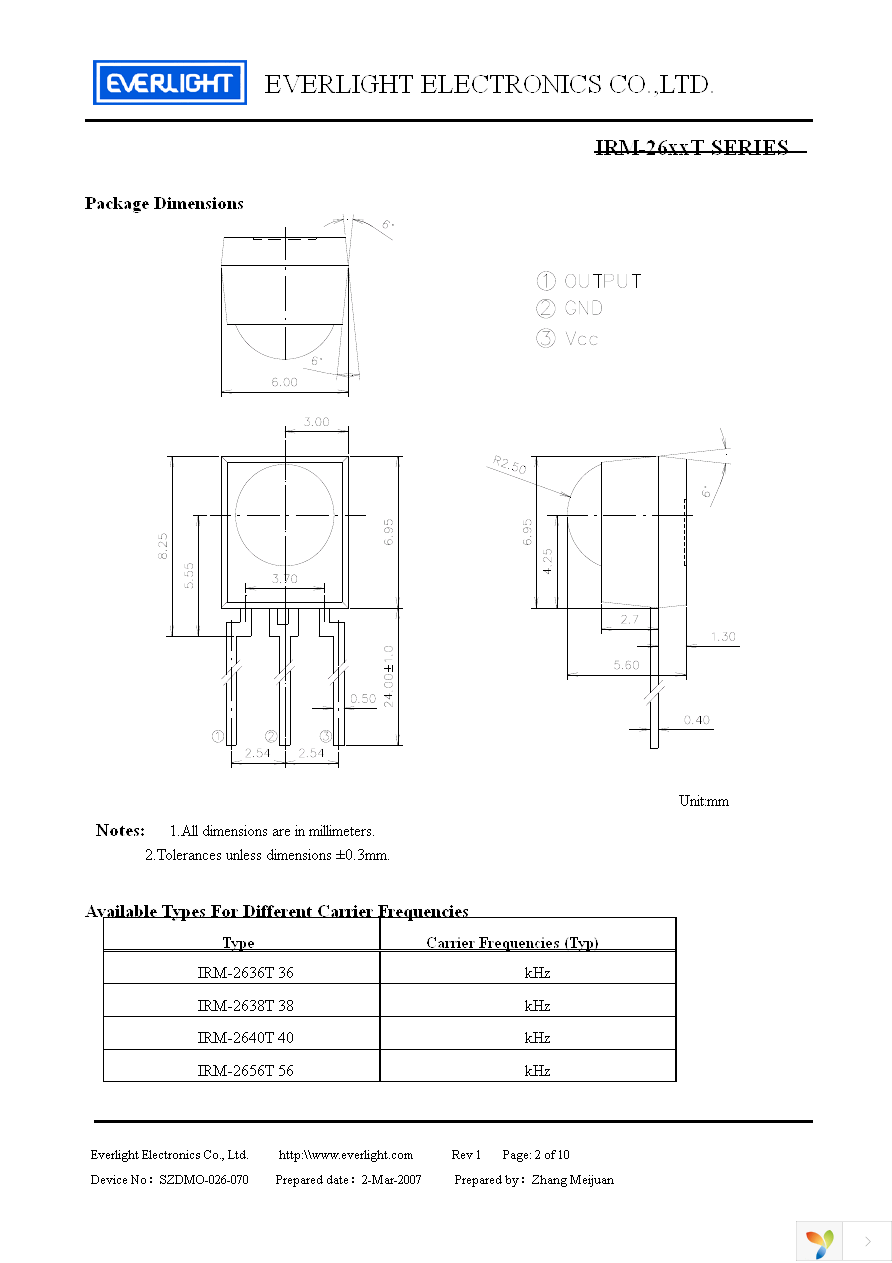 IRM-2638T Page 2