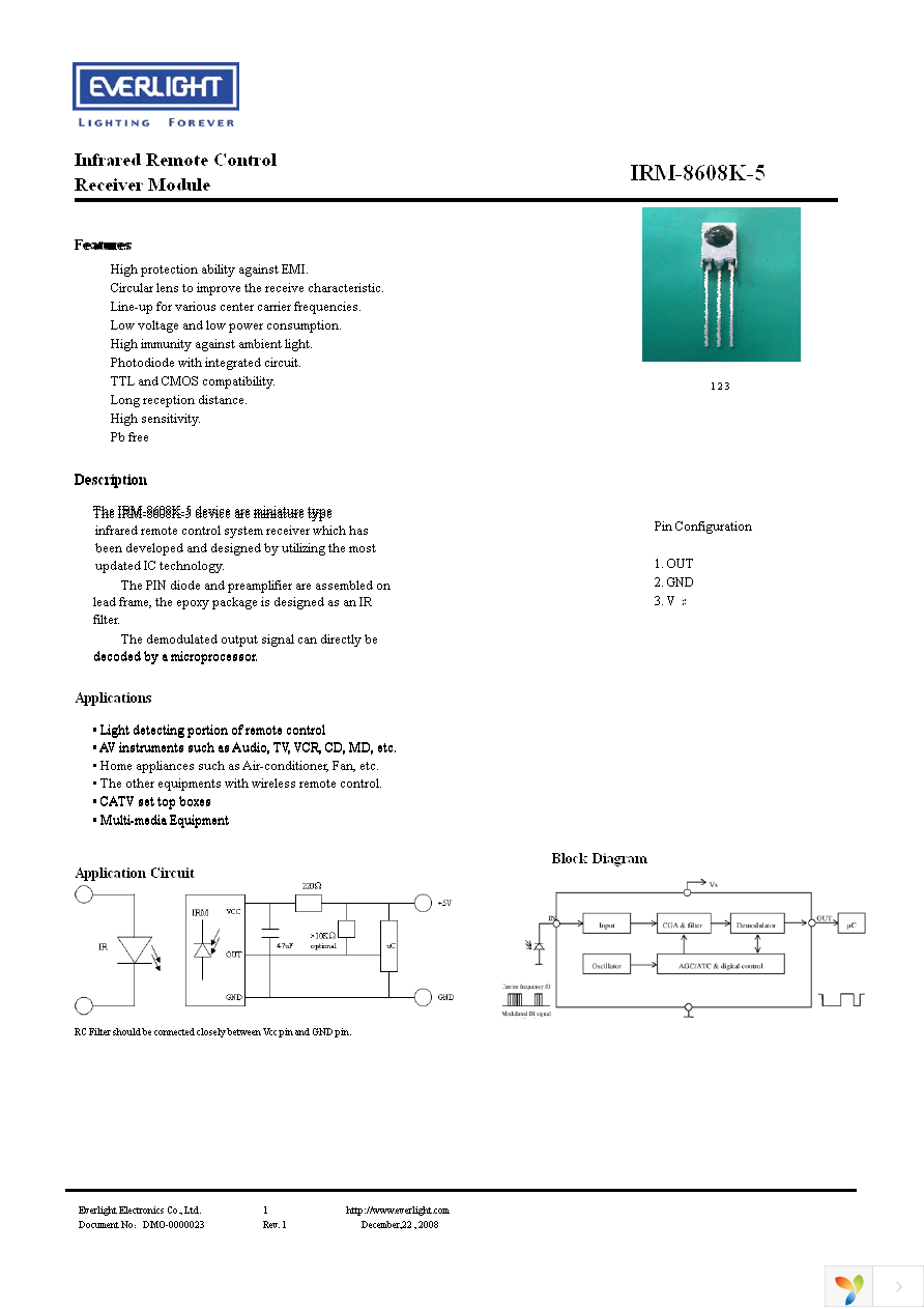 IRM-8608K-5 Page 1