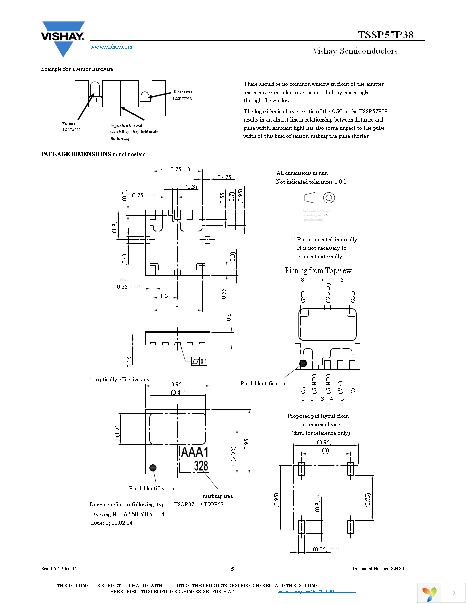 TSSP57P38TT1 Page 5