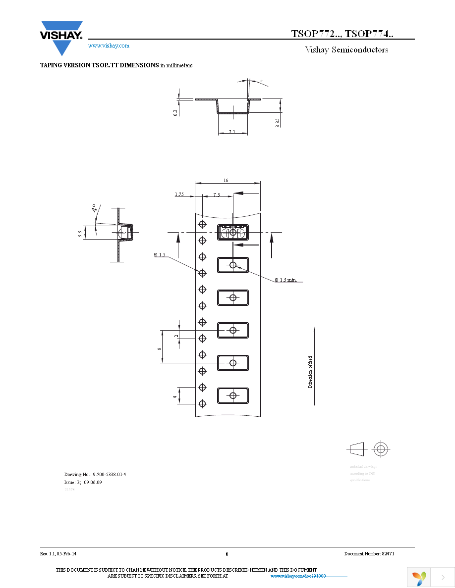 TSOP77436TR Page 8