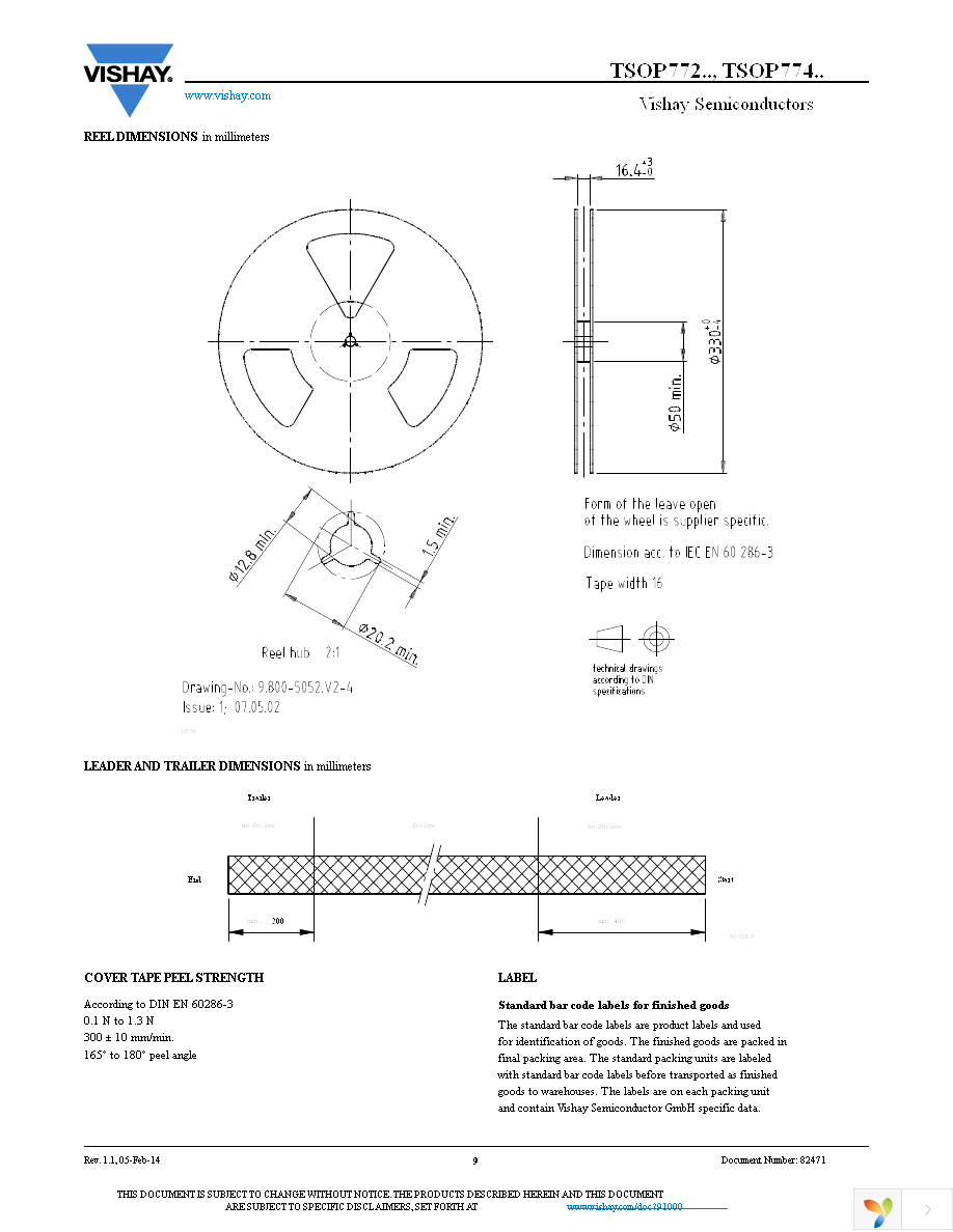 TSOP77436TR Page 9