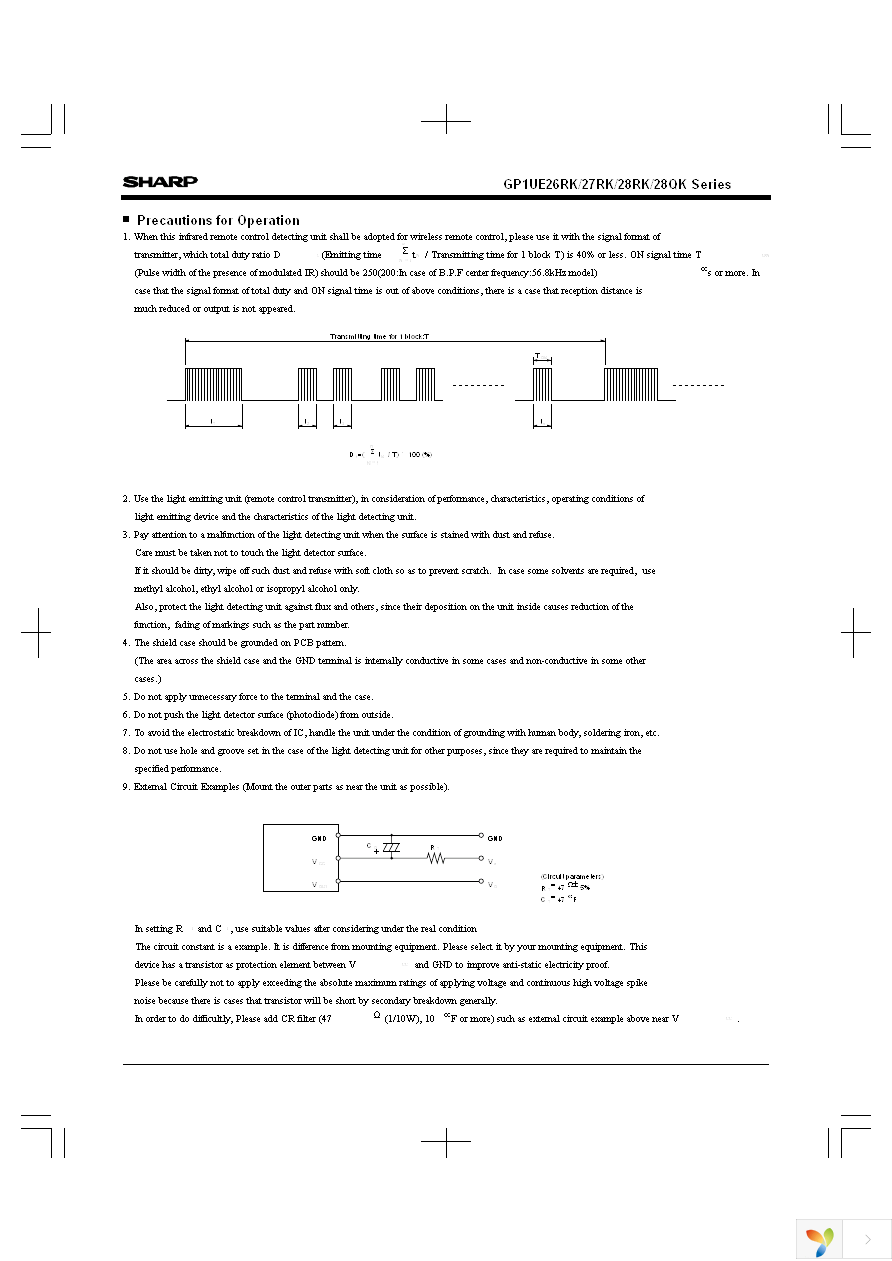 GP1UE287RK0F Page 5