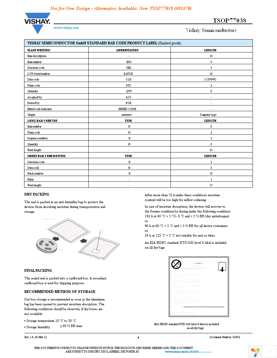 TSOP77038TR Page 9