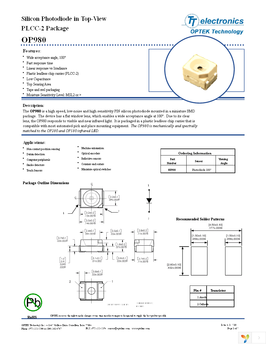 OP980 Page 1