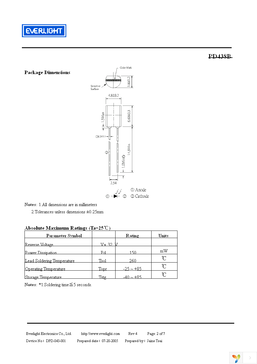 PD438B Page 2