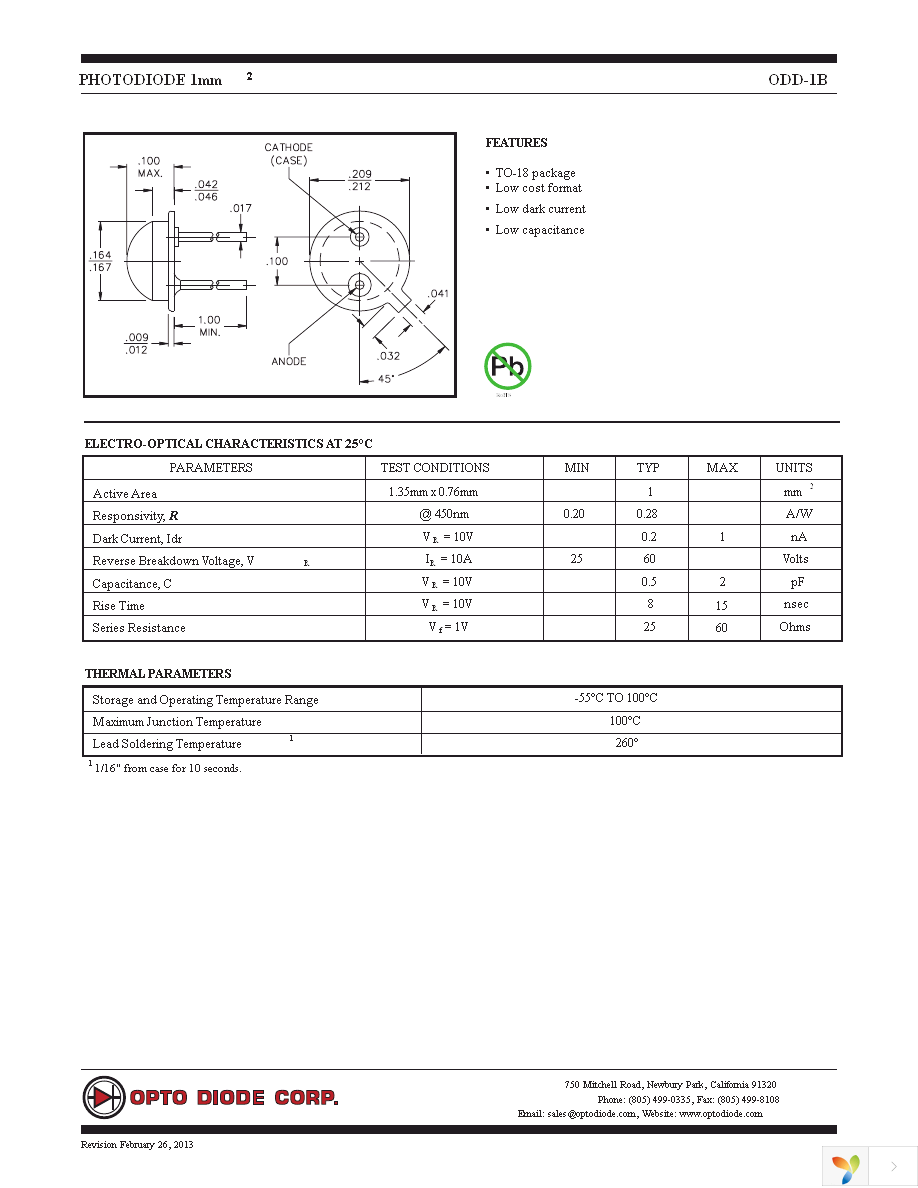 ODD-1B Page 1