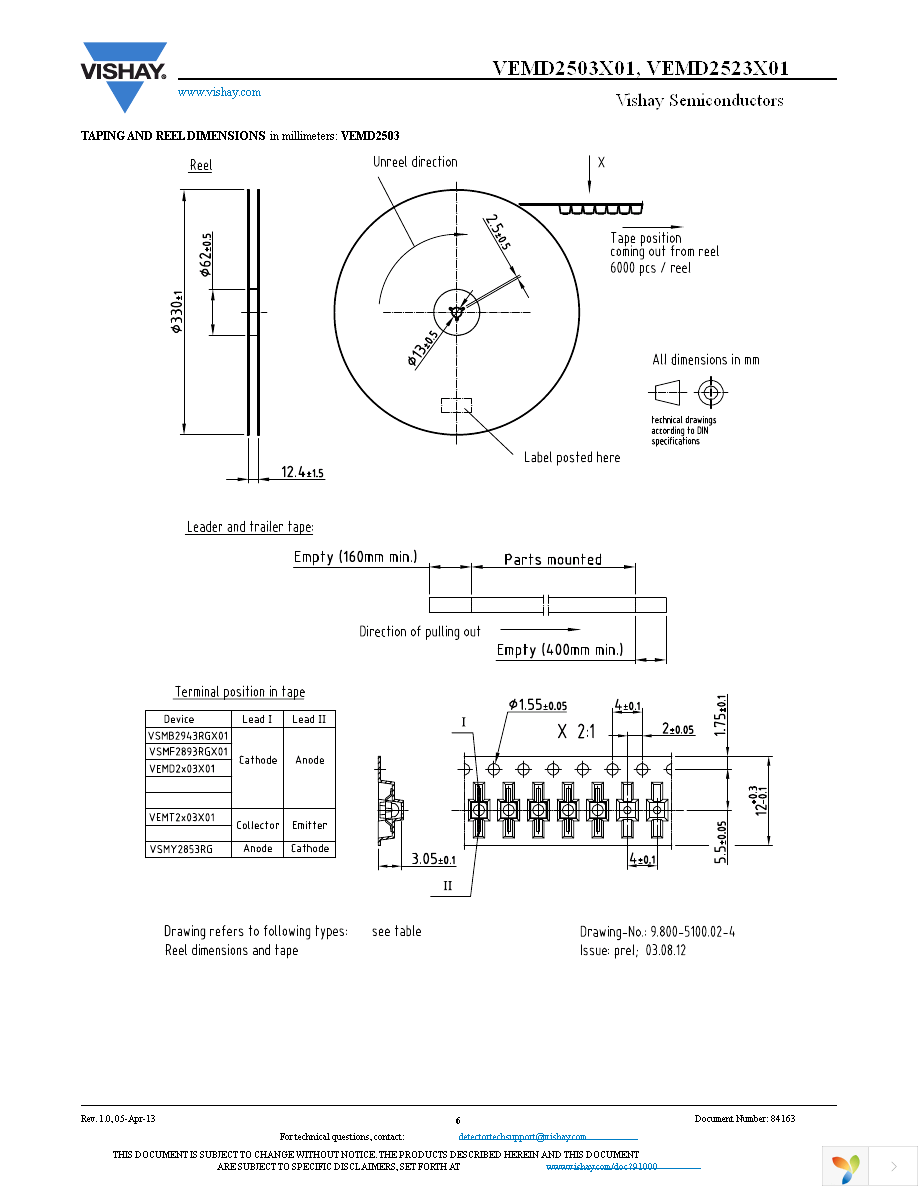 VEMD2523X01 Page 6