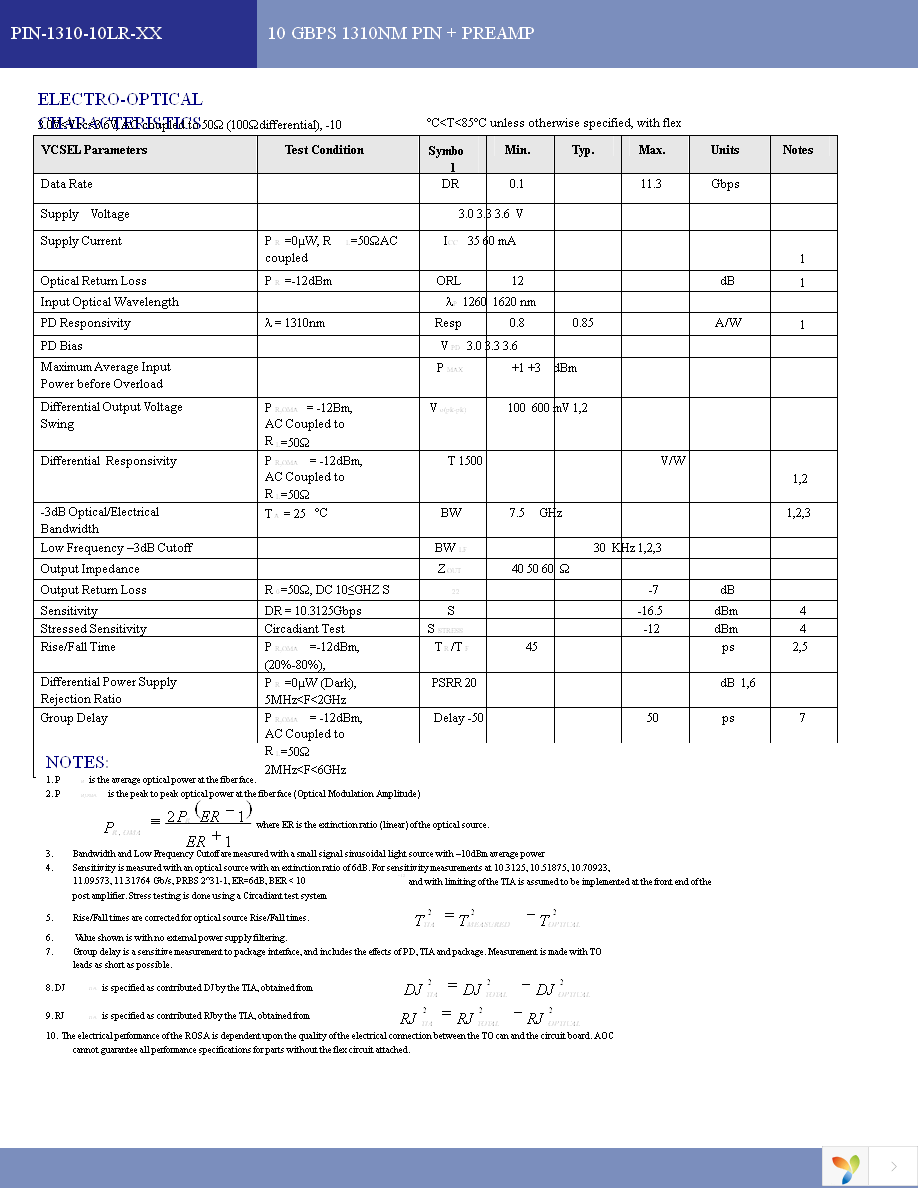 PIN-1310-10LR-LC Page 3